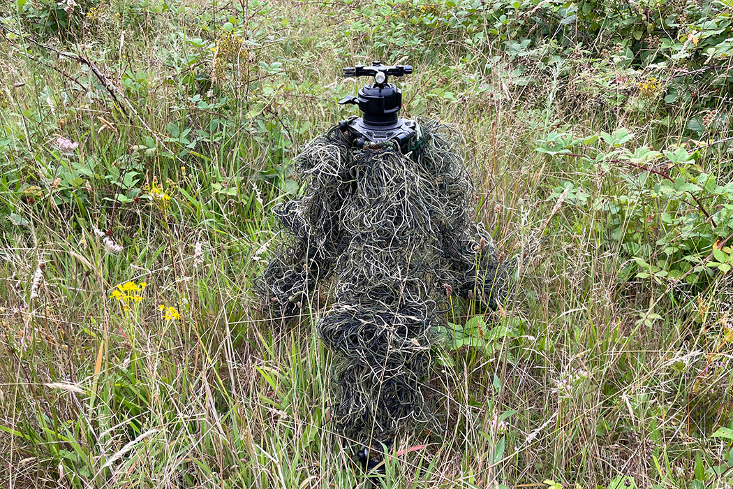 MANICHE GHILLIE KAKI PER GAMBE TREPIEDE