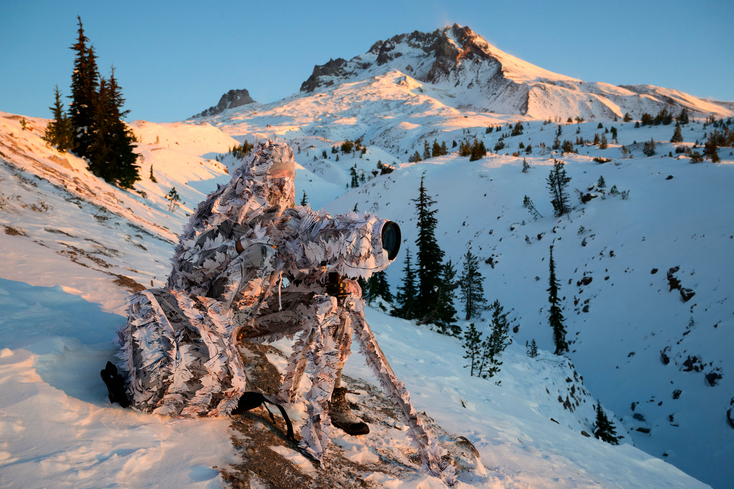MANICA 3D CAMO NEVE PICCOLI MEDI TELEOBBIETTIVI
