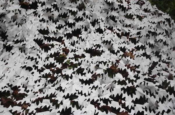 RETE CAMO A FOGLIA NEVE 3 X 3 METRI